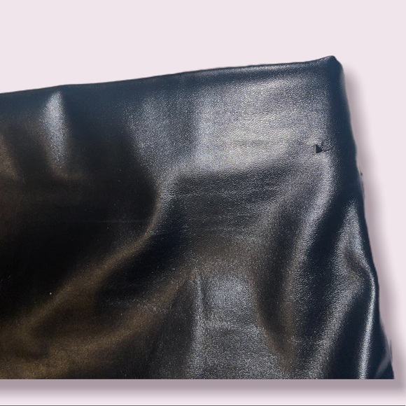 LEATHER SKIRT - BLACK ✨ - Picture 7 of 7